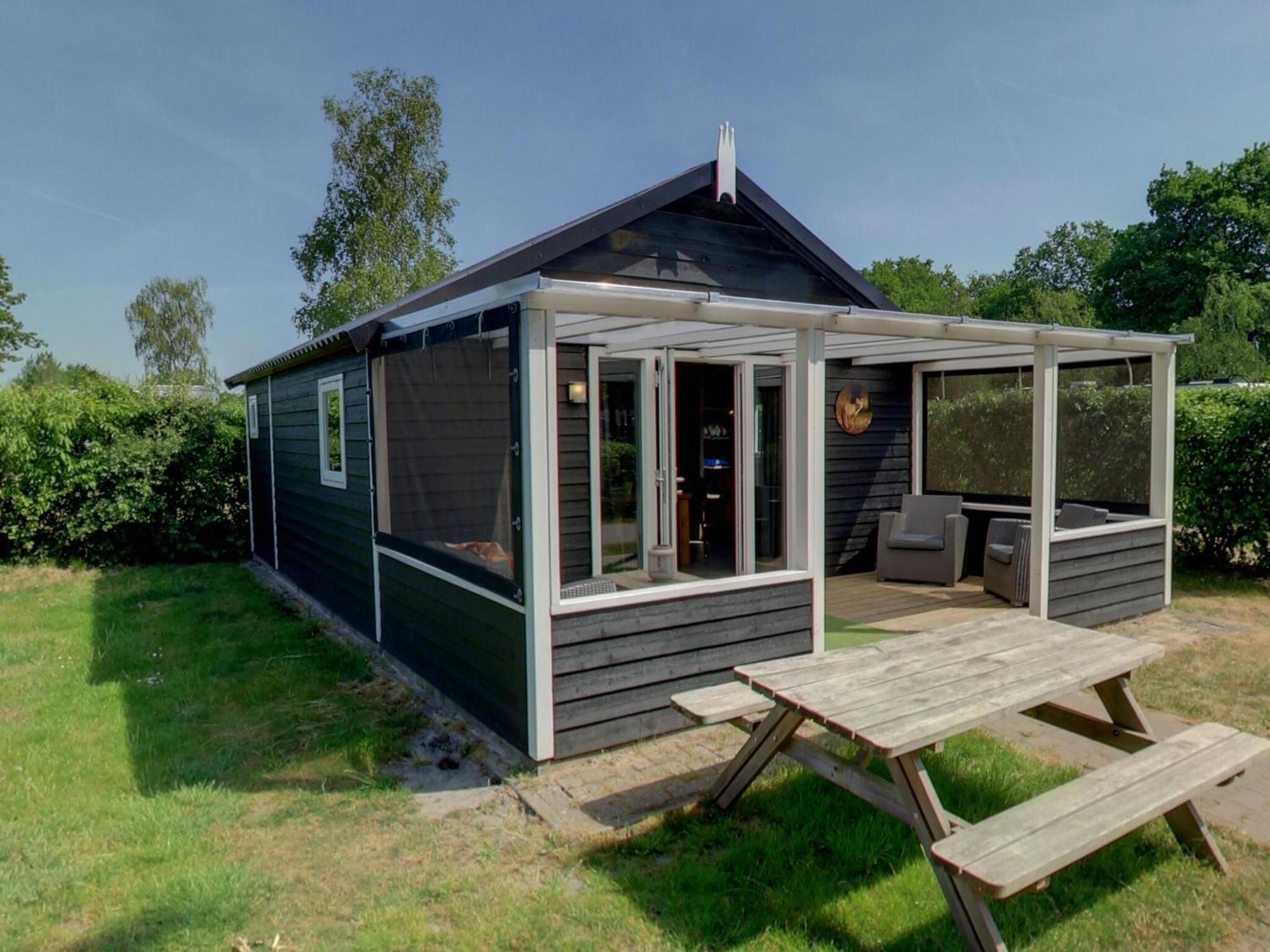 Chalet With Dishwasher, In Natural Environment IJhorst Extérieur photo